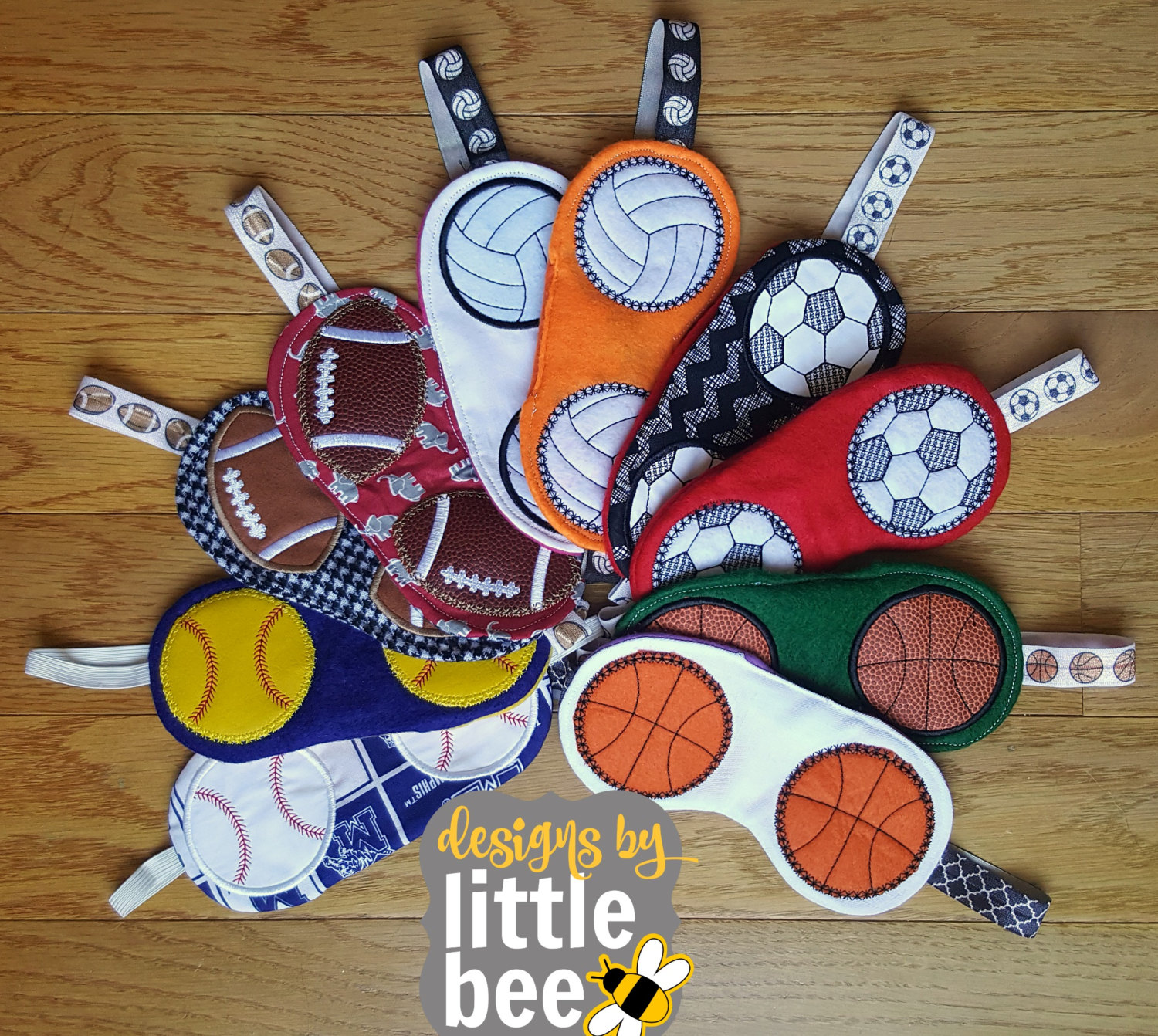 ITH Sports Sleep Mask Baseball / Softball, Basketball, Football