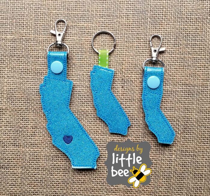 Key Fobs / Snap Tabs Designs by Little Bee