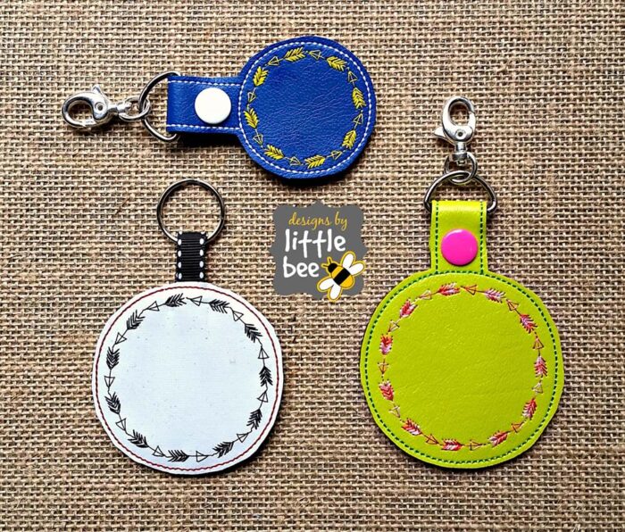 Key Fobs / Snap Tabs Designs by Little Bee