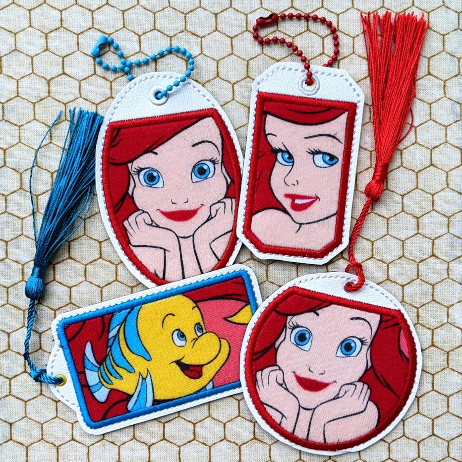 Applique Tag Set Pack 1 Designs by Little Bee