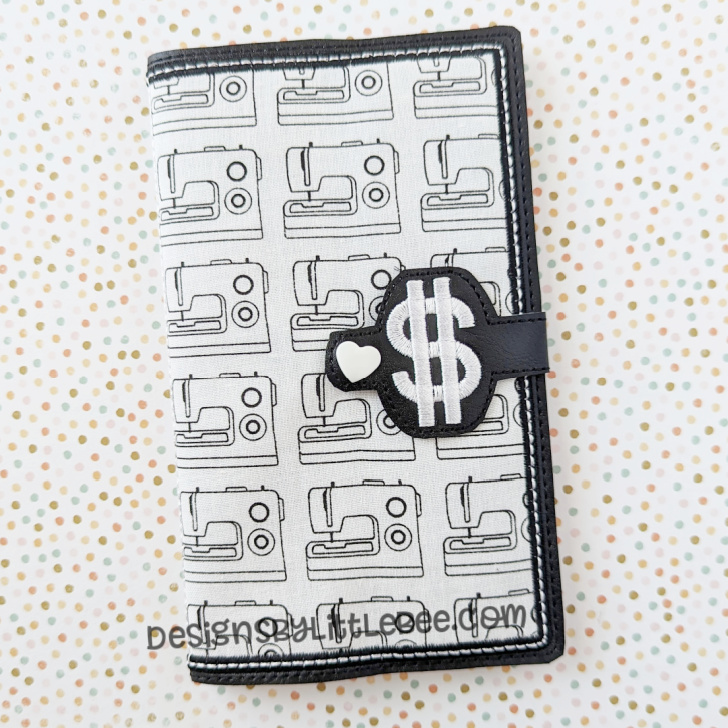Dollar Sign Pocket Calendar Cover - Designs by Little Bee