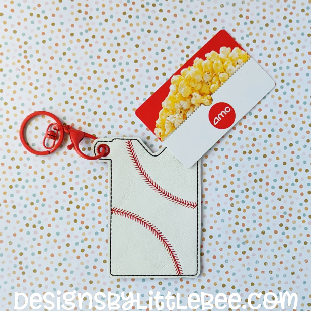 Baseball Gift Card Holder Designs by Little Bee